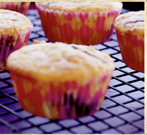 Dreamy Blueberry Muffins