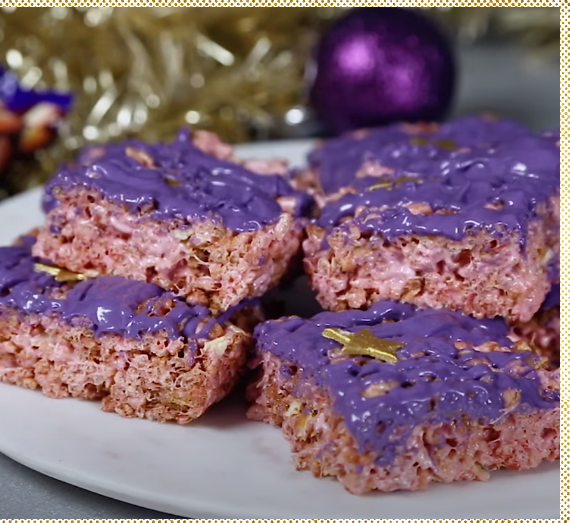 Festive Krispie Lunch Bar Chunks